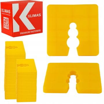 Plastični odstojnici 5 mm 50 kom. Klimas vijčani