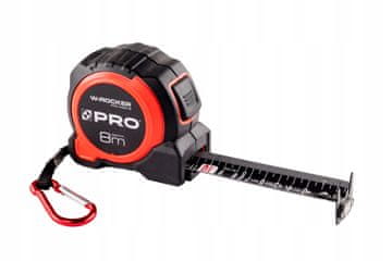 PRO mjerna traka s magnetom W-rocker 8m 32mm s karabinerom