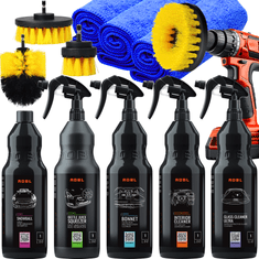 Adbl set 5 x 1L ZA čišćenje automobila i njegu autokozmetike