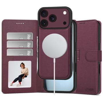 Tech-protect Wallet MagSafe futrola iPhone 17 Pro Max / 18 Pro Max, bordo