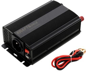 Kraft&Dele Automobilski inverter 350W/700W 24V - 230V KD1251