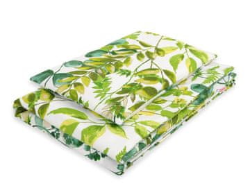 Bobono Dječji dvodijelni set pamučne posteljine 120x90 cm - eukaliptus