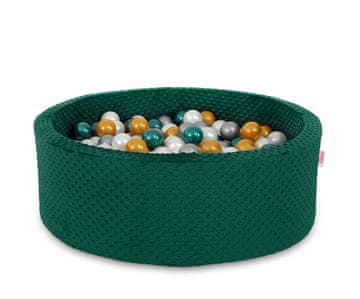 Bobono Minky suhi bazen V-30 cm s 200 loptica - svijetlozelene boje