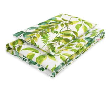 Bobono Dječji dvodijelni set pamučne posteljine 135x100 cm - eukaliptus