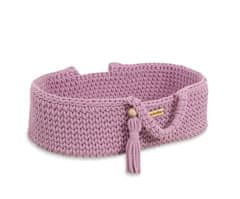 MY SWEET BABY Nosiljka za lutke Moses Basket boho pamučna - lavanda