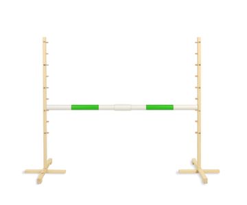 BB Prepona za skakanje za hobi konja 160 cm, v-120 cm, zelena greda
