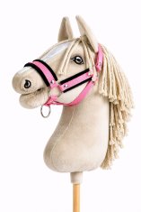 BB Podesivi ogrtač za konje Hobby Horse A3 roza s crnim krznom