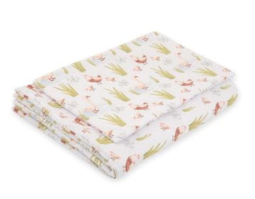 Bobono Dječji set posteljine s punjenjem 120x90cm - Na selu