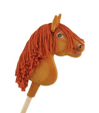 BB Hobby Horse Srednji Premium štapni konj Crveni kesten A4