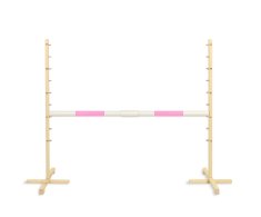 BB Prepona za skakanje za hobi konja 160 cm, v-120 cm, svijetlo ružičasta greda