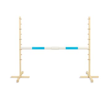 BB Prepona za skakanje za hobi konja 160 cm, v-120 cm, svijetloplava greda