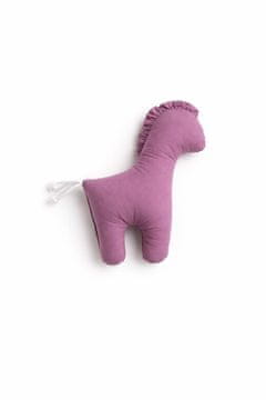MY SWEET BABY LUCKY Konj, mekana pamučna plišana igračka za bebe - retro roza