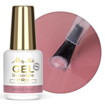 Pro Salon Smoky Pink Hema/Di-hema Free gel u bočici s kistom 15 g