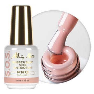 Rosy Mist 15g gumena baza za fleksibilne nokte, manikuru, pedikuru i ukrase