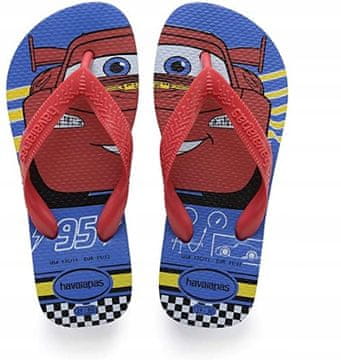 R8512 Havaianas japanke s motivom automobila, dječje, 35/36