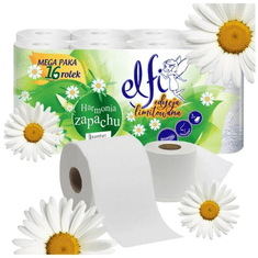 Elfi Fantasy troslojni toaletni papir s mirisom kamilice, 16 rola