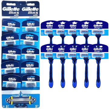Gillette Blue3 Plus Comfort britvice, pakiranje od 10 komada