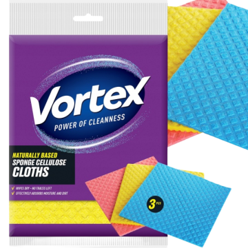 VORTEX spužvaste krpe, 3 komada