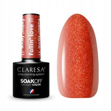 Claresa hibridni lak za nokte Fallin Love 11 5G