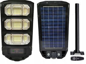 Solarna LED ulična svjetiljka, vanjska, snažna 500 W, vrtna lampa, fasada