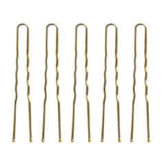 ACTIVESHOP Punđe za kosu za frizere E-57 120 kom. 5,6 cm zlatne