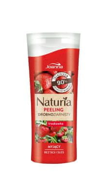 Joanna Naturia Piling za tijelo s finim zrnima Jagoda 100 g