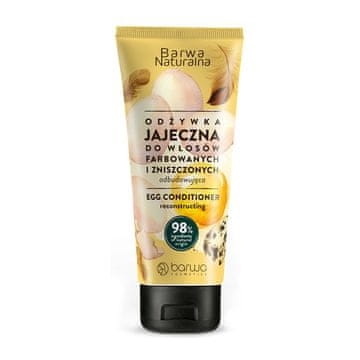 BARWA prirodni regenerator s jajima za obojenu i oštećenu kosu 200 ml