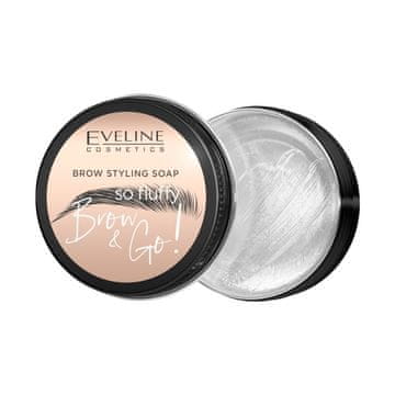 Eveline Brow & Go! So Fluffy sapun za oblikovanje obrva 25 g