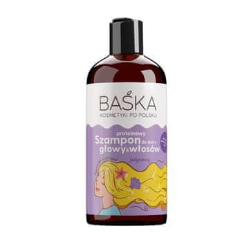 SOLVERX Baśka Cosmetics Po Polsku Proteinski šampon za vlasište i kosu - kupina 500 ml