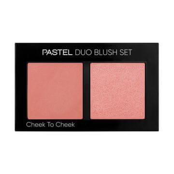PASTEL DUO set rumenila Paleta rumenila br. 1 - od obraza do obraza 1 kom.