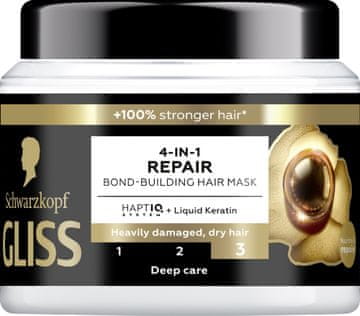 Schwarzkopf Gliss TRT Ultra Repair hranjiva maska za kosu 4 u 1 400 ml