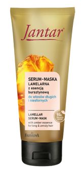 FARMONA Jantar Lamelarne Serum - maska s esencijom jantara za dugu i neposlušnu kosu 100 ml