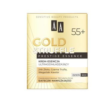 AA Gold & Truffle Prestige Essence 55+ dubinski gradirajuća dnevna/noćna krema-esencija 50 ml