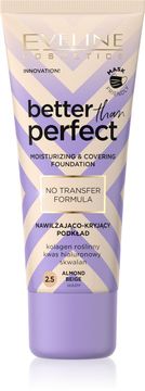 Eveline Better Than Perfect hidratantni i prekrivni puder br. 2.5 Almond Beige (topla) 30 ml