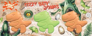 Šumeća kugla za kupanje - dinosauri 3 x 70 g