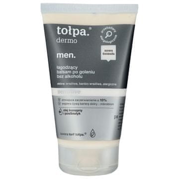 Dermo Men umirujući balzam poslije brijanja bez alkohola Sensitive 100 ml