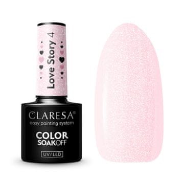 Claresa Love Story hibridni lak za nokte br. 4 5 g