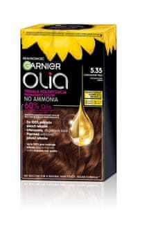 Garnier Olia boja za kosu br. 5.35 čokoladno svijetlosmeđa