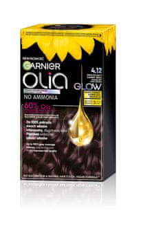Garnier Olia boja za kosu br. 4.12 Tamnosmeđa - Iridescentna tamnosmeđa