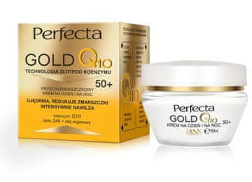 DAX Perfecta Gold Q10 dnevna i noćna krema protiv bora 50+ 50 ml