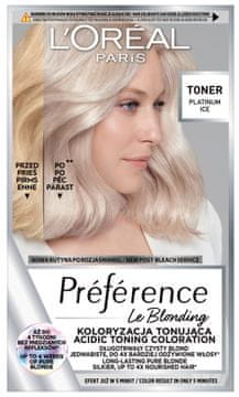 L’Oréal LOR preference toner 01 platinasti