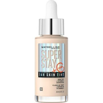 Maybelline Super Stay 24H Skin Tint posvjetljujući tekući puder za lice s vitaminom C br. 03 - 30 ml