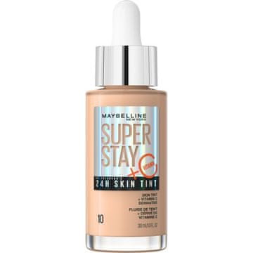 Maybelline Super Stay 24H Skin Tint posvjetljujući tekući puder za lice s vitaminom C br. 10 - 30 ml