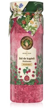 Recepti travara Field Treasures Revitalizirajuća sol za kupanje - Malina 700 g
