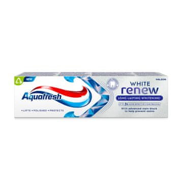 GSK Aquafresh White Renew pasta za izbjeljivanje zubi - dugotrajno izbjeljivanje 75 ml