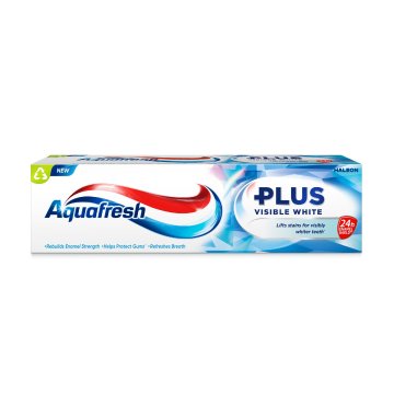 GSK Aquafresh Plus pasta za izbjeljivanje zubi - vidljivo bijela 75 ml