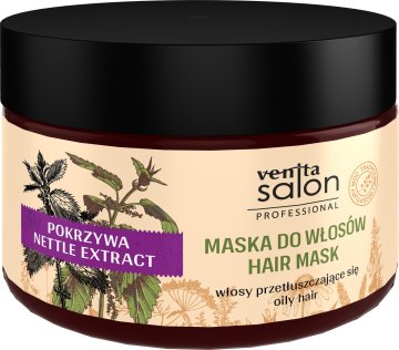 Salon Maska od koprive za masnu kosu 500 ml