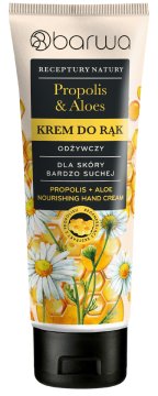 BARWA Recipes of Nature hranjiva krema za ruke - propolis i aloja 100 ml