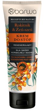 BARWA Recepti prirode Regenerirajuća krema za stopala - morski trn i ginseng 100 ml