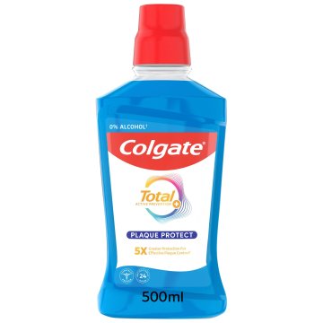Colgate Total tečnost za ispiranje usta - zaštita od plaka 500 ml